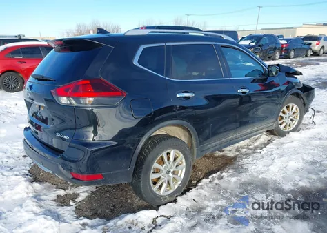 2019 Nissan Rogue Sv from USA, damaged, VIN KNMAT2MV4KP501268